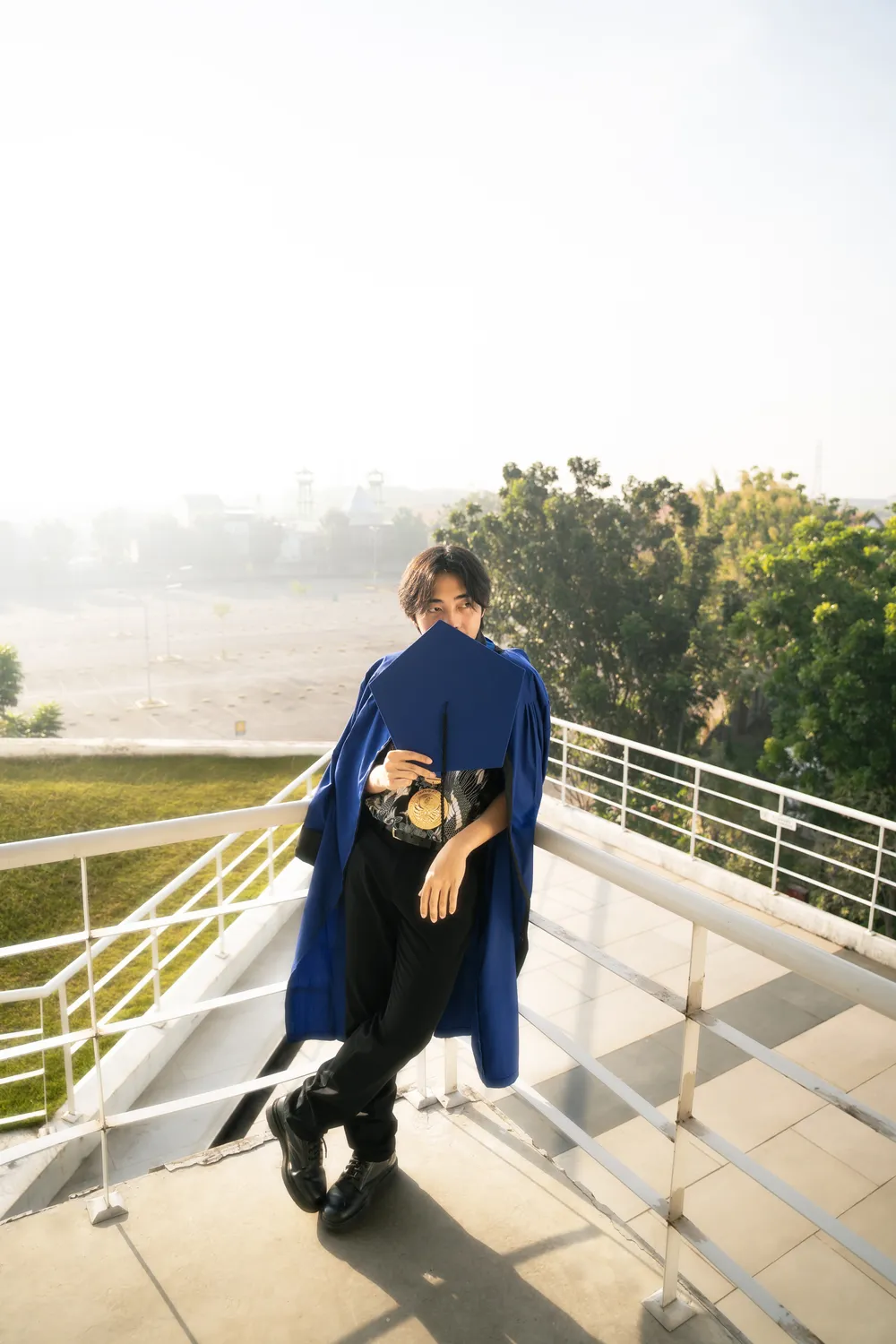 Graduation photo Petra Surabaya — Kevin at Petra Christian University by Stefanoes Visual