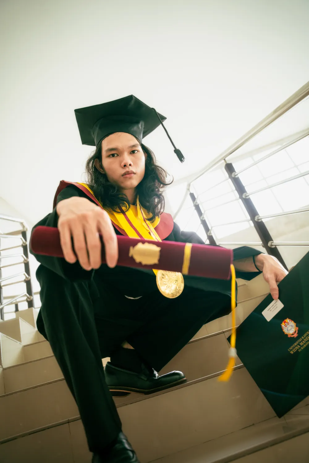 Graduation photo Widya Mandala Surabaya — Anton by Stefanoes Visual