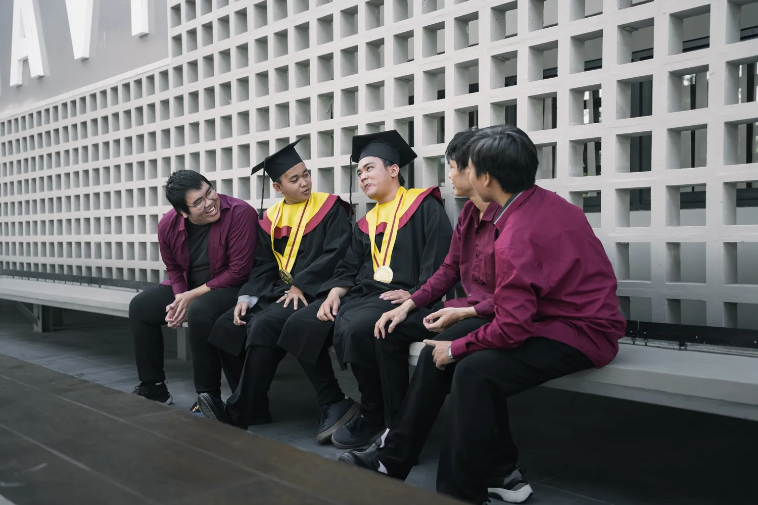 Graduation photo Widya Mandala Surabaya — Bernard by Stefanoes Visual