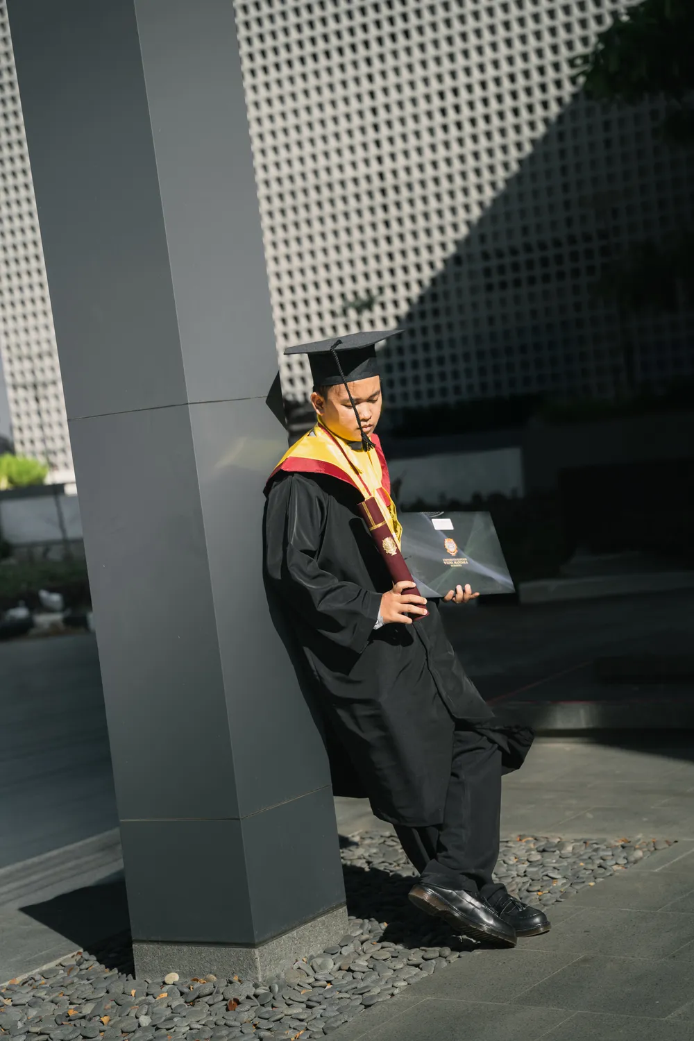 Graduation photo Widya Mandala Surabaya — Bernard by Stefanoes Visual