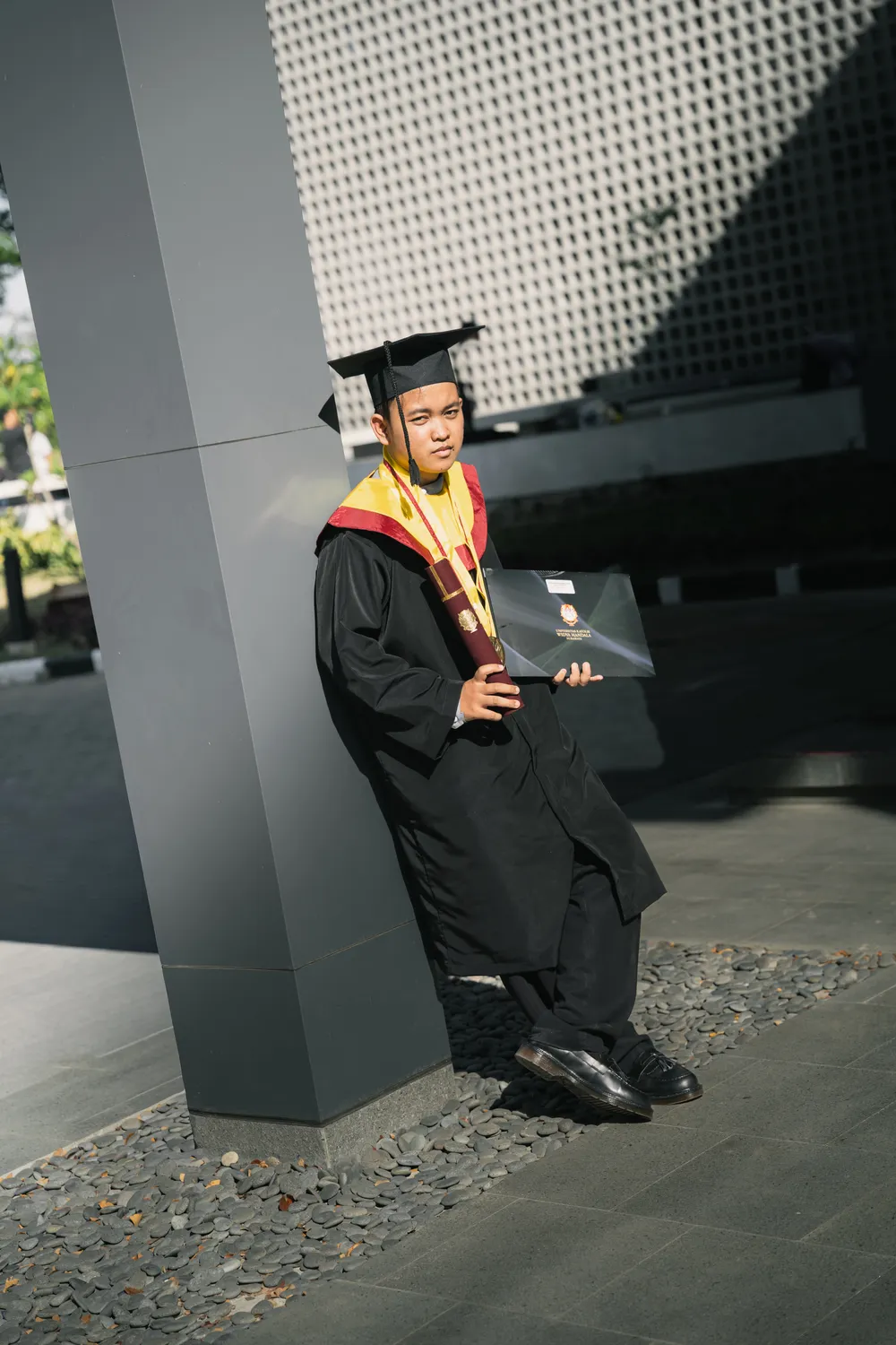 Graduation photo Widya Mandala Surabaya — Bernard by Stefanoes Visual