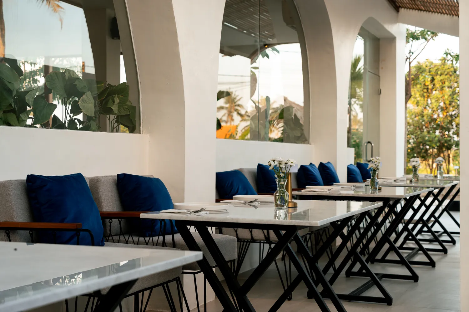ST Cafe Seseh space and seating — cafe photographer Bali by Stefanoes Visual