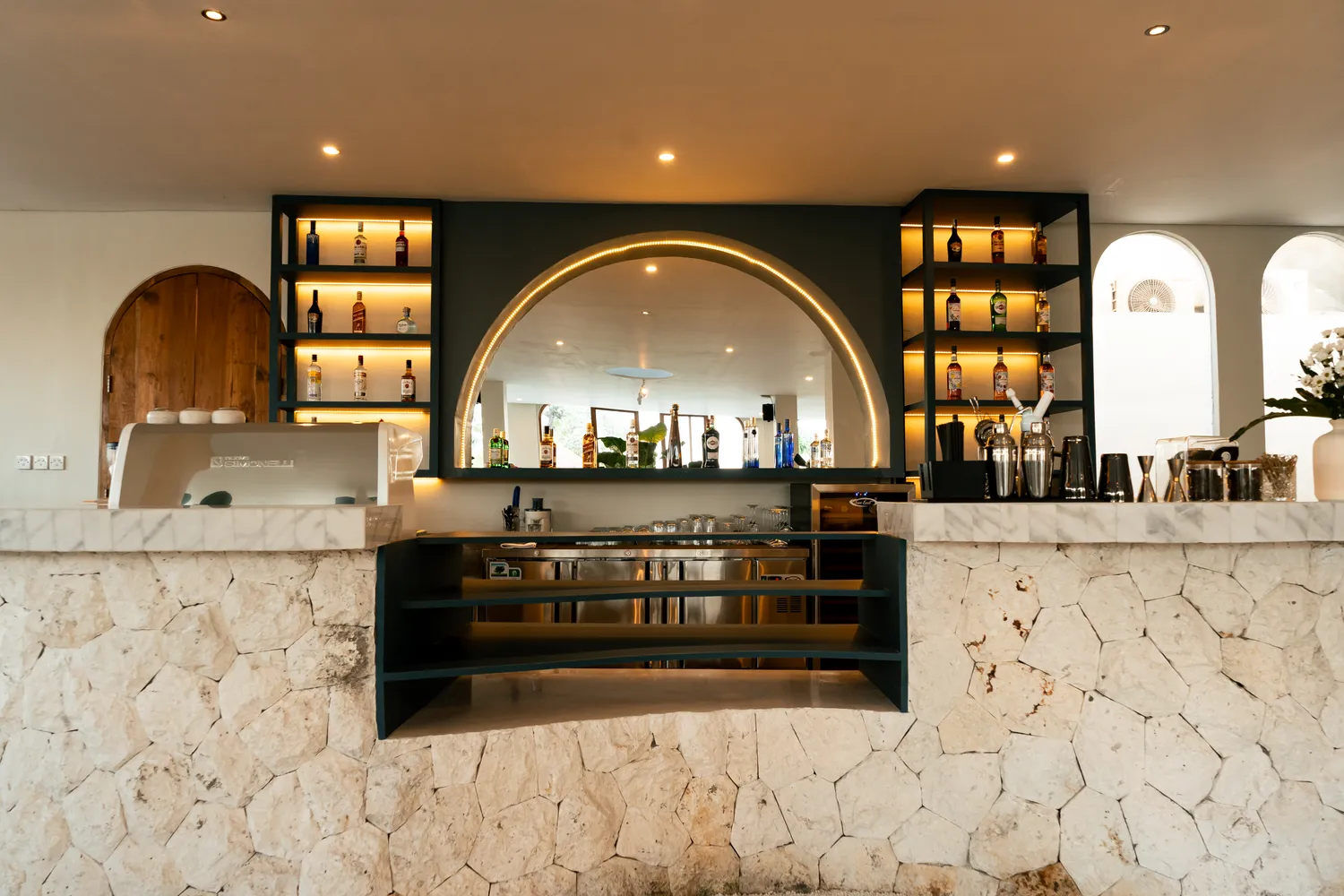 ST Cafe Seseh space and seating — cafe photographer Bali by Stefanoes Visual