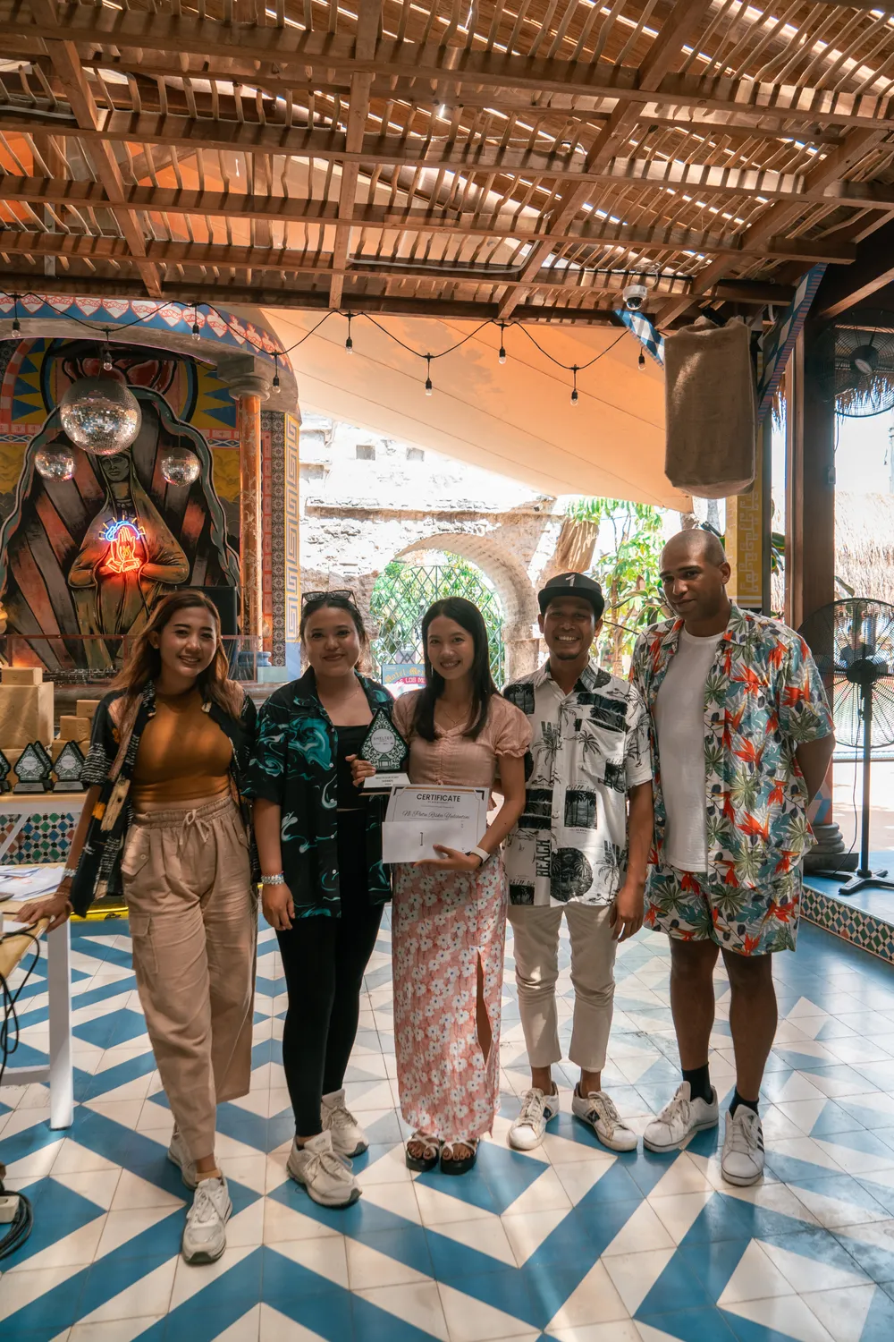 Shelter staff party candid, Bali — event photographer Bali by Stefanoes Visual