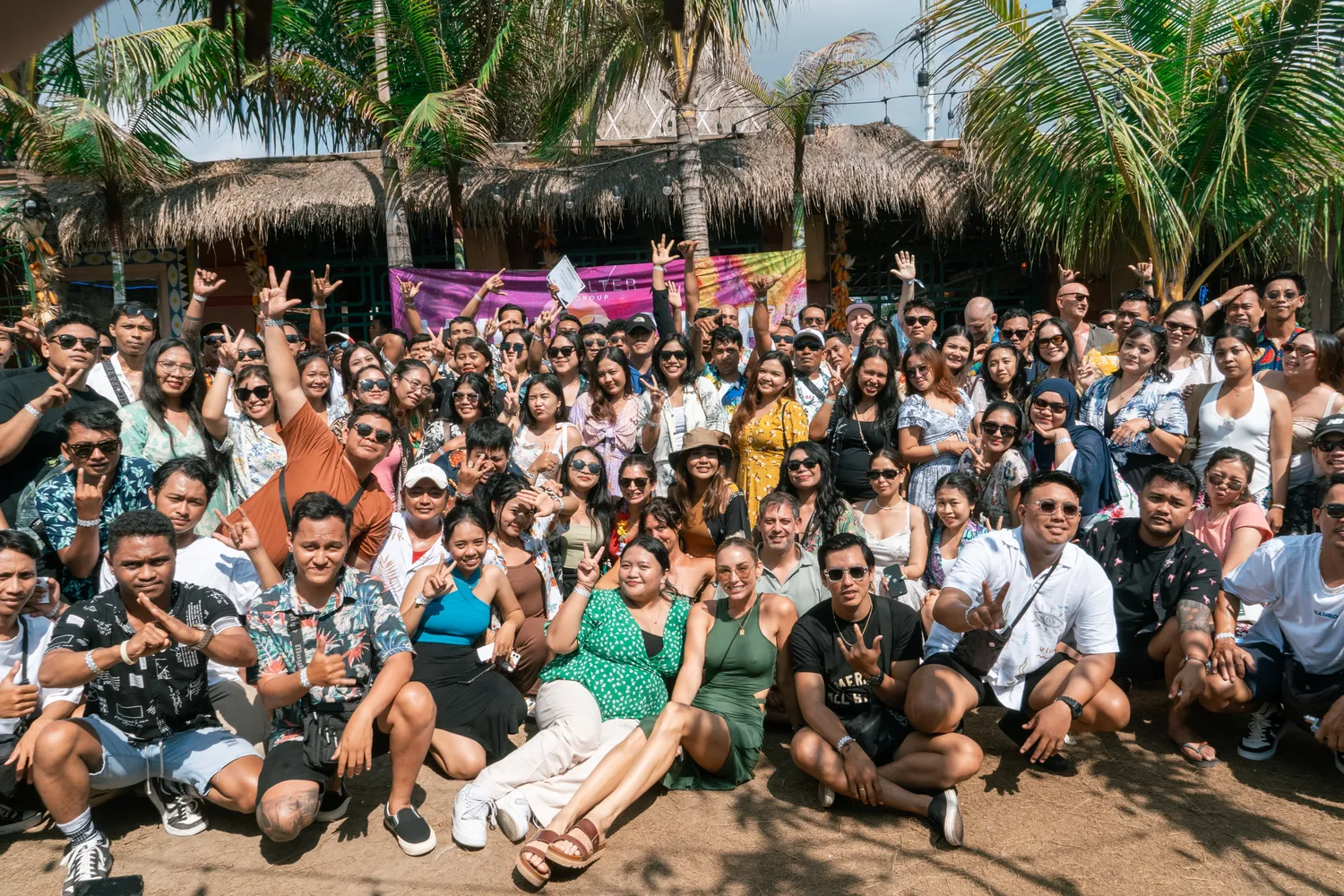 Shelter staff party candid, Bali — event photographer Bali by Stefanoes Visual