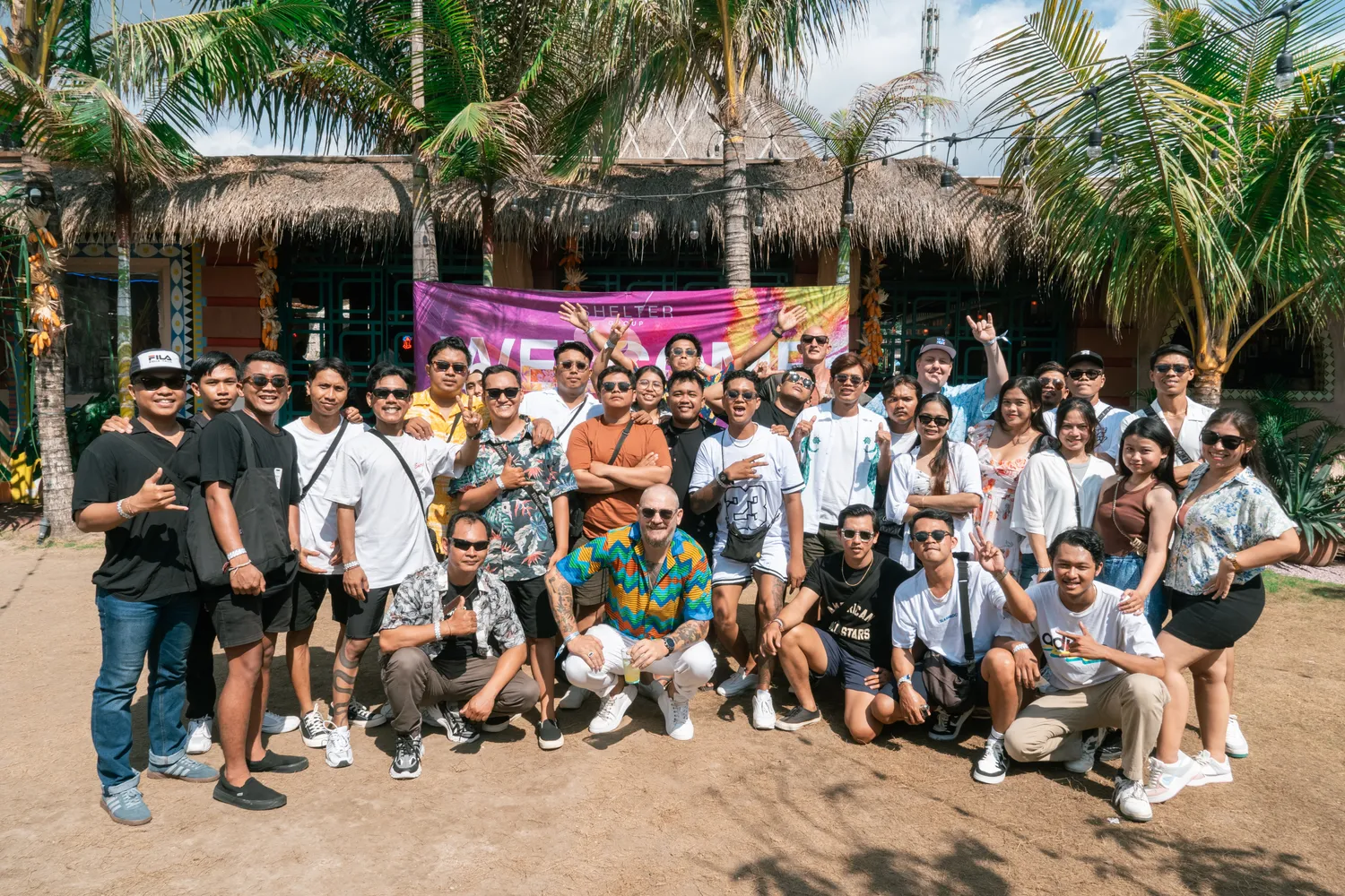 Shelter staff party candid, Bali — event photographer Bali by Stefanoes Visual
